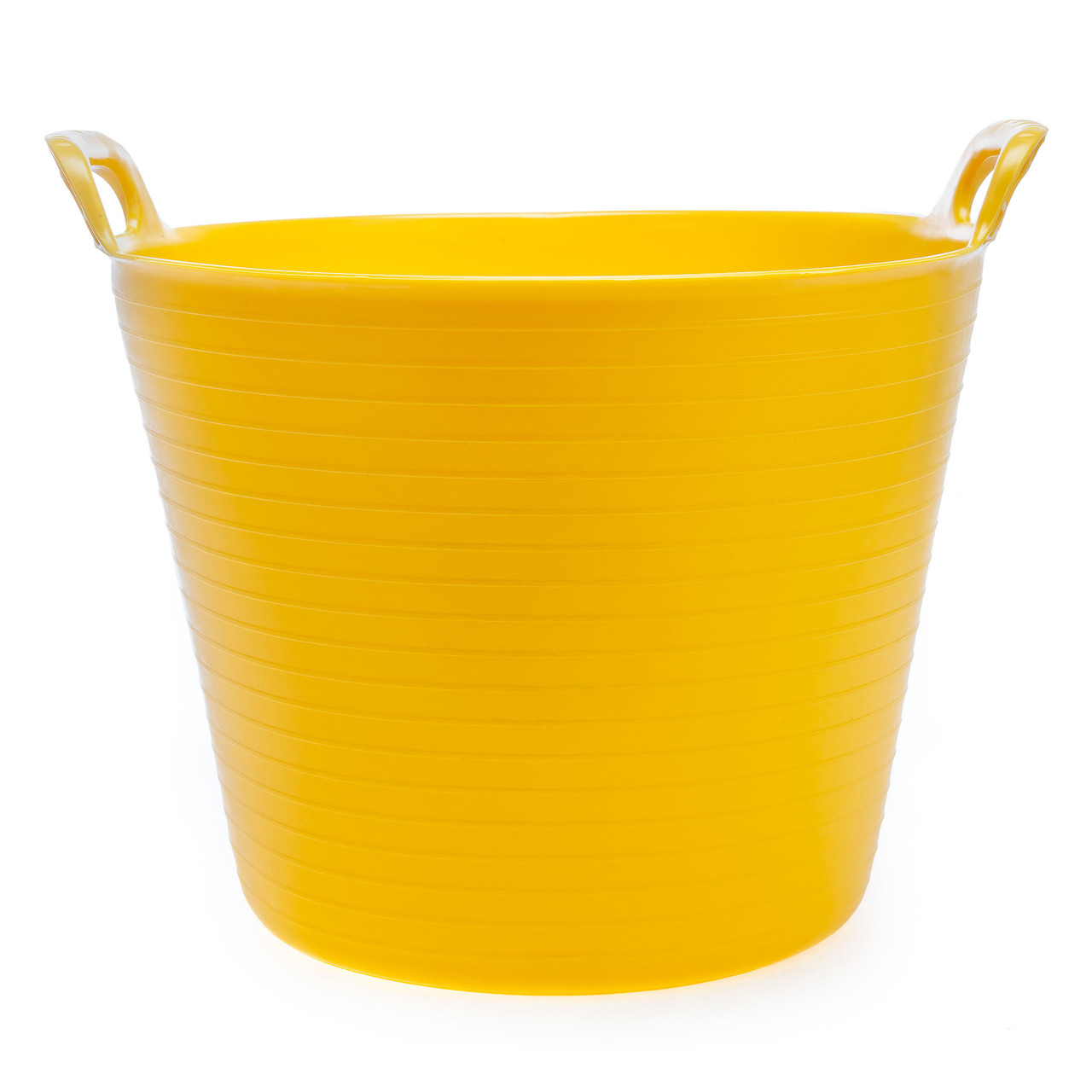 Image of Xtrade X0900250 Yellow Recycled Plastic Flexi-Tub 25L X0900250