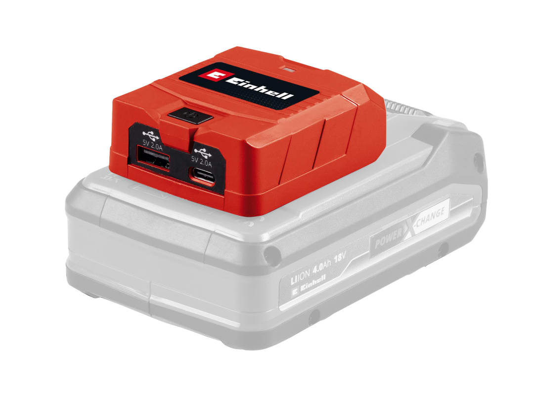 Einhell TC-CP 18 Li USB A/C-Solo USB Battery Adaptor 4514148
