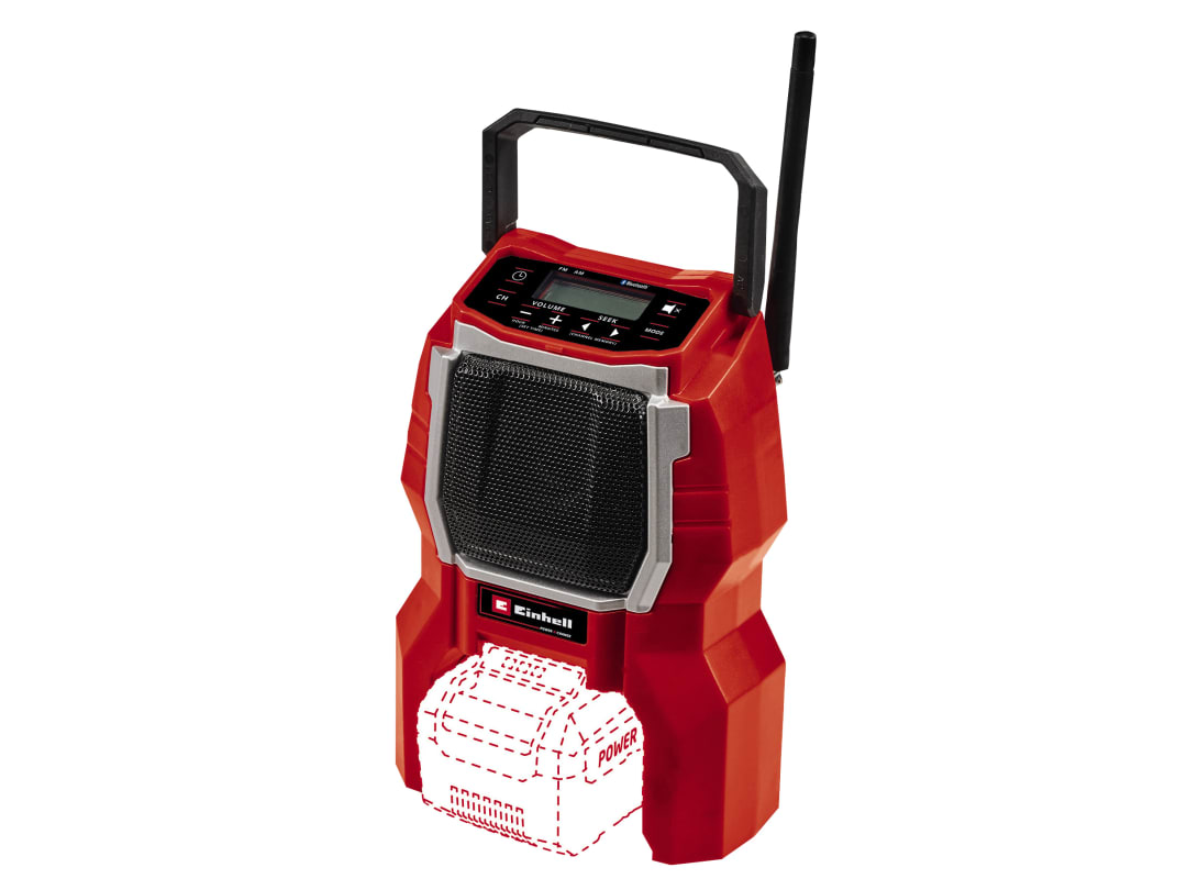 Einhell TC-RA 18 Li BT - Solo Cordless Radio 18V Bare Unit 3408017