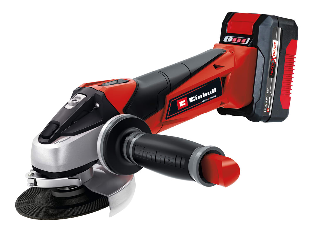Einhell TE-AG 18/115 Li Power X-Change Angle Grinder 115mm 18V 1 x 4.0Ah Li-ion 4431134