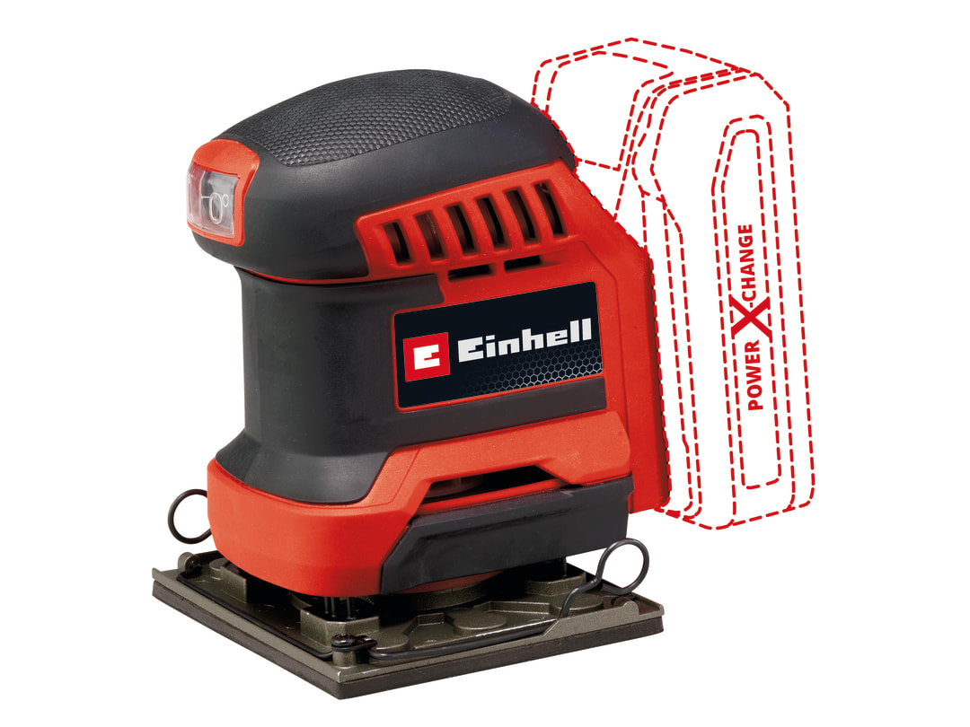 Einhell TE-OS 18/113 Li-Solo Power X-Change Palm Sander 18V Bare Unit 4460731
