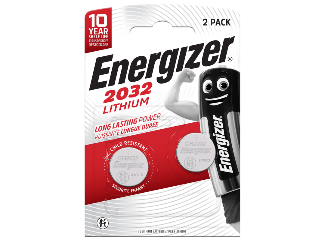 Energizer® CR2032 Energizer Lithium Coin x 2 S5312 S5312