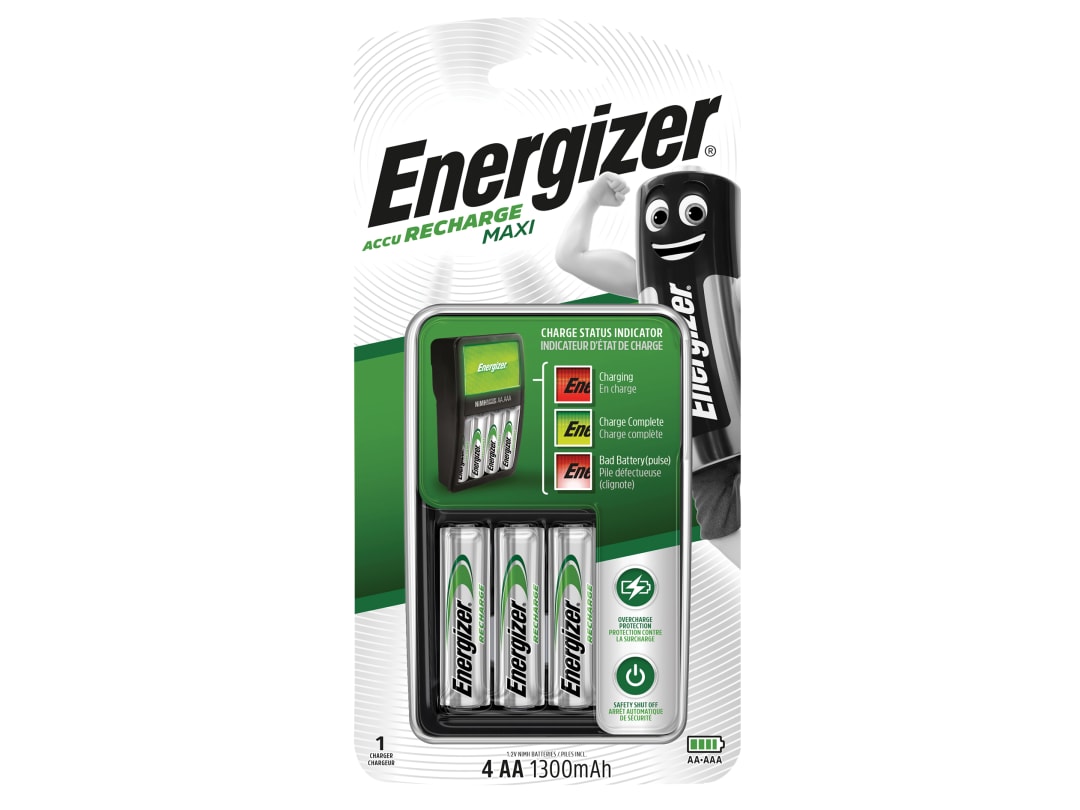 Energizer® Maxi Charger UK+ 4AA 1300MAH S5242 S5242