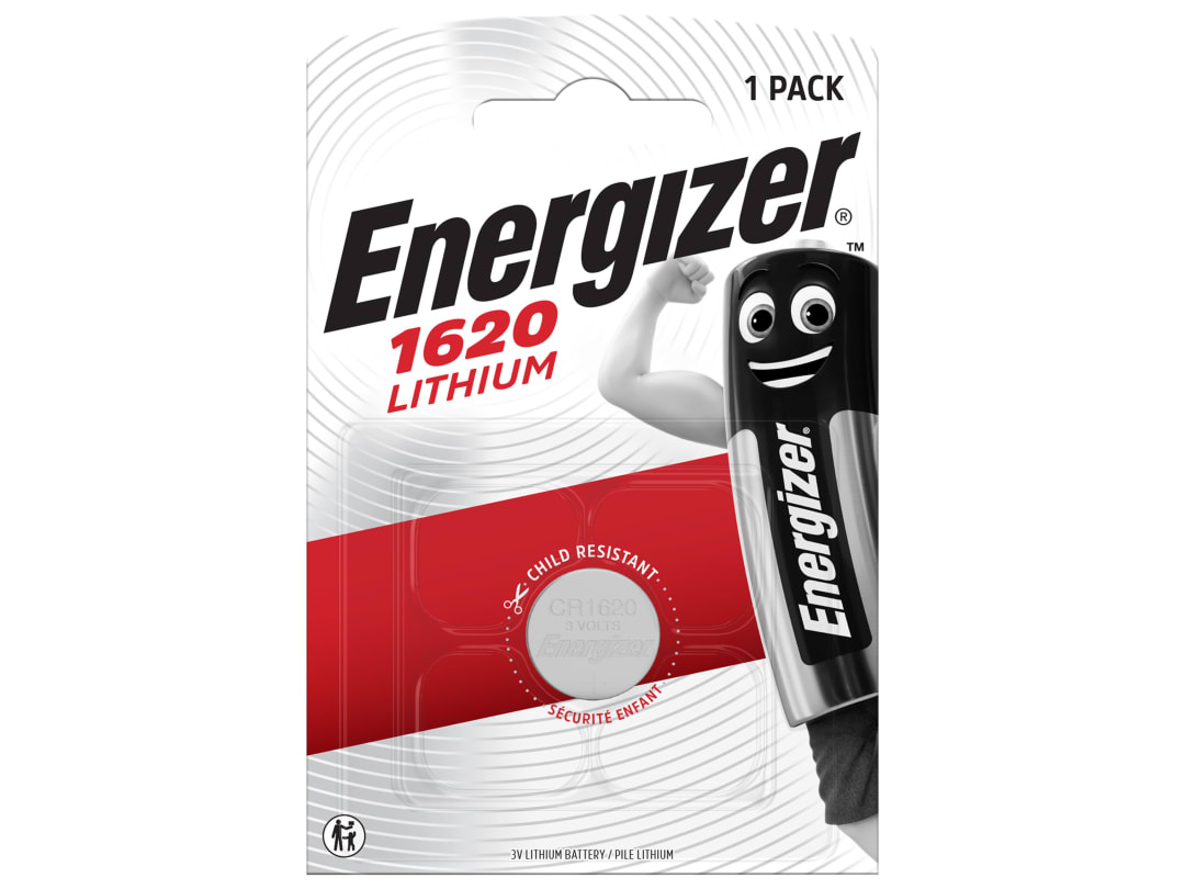 Energizer® CR1620 Lithium Coin Cell x 1 S341 S341