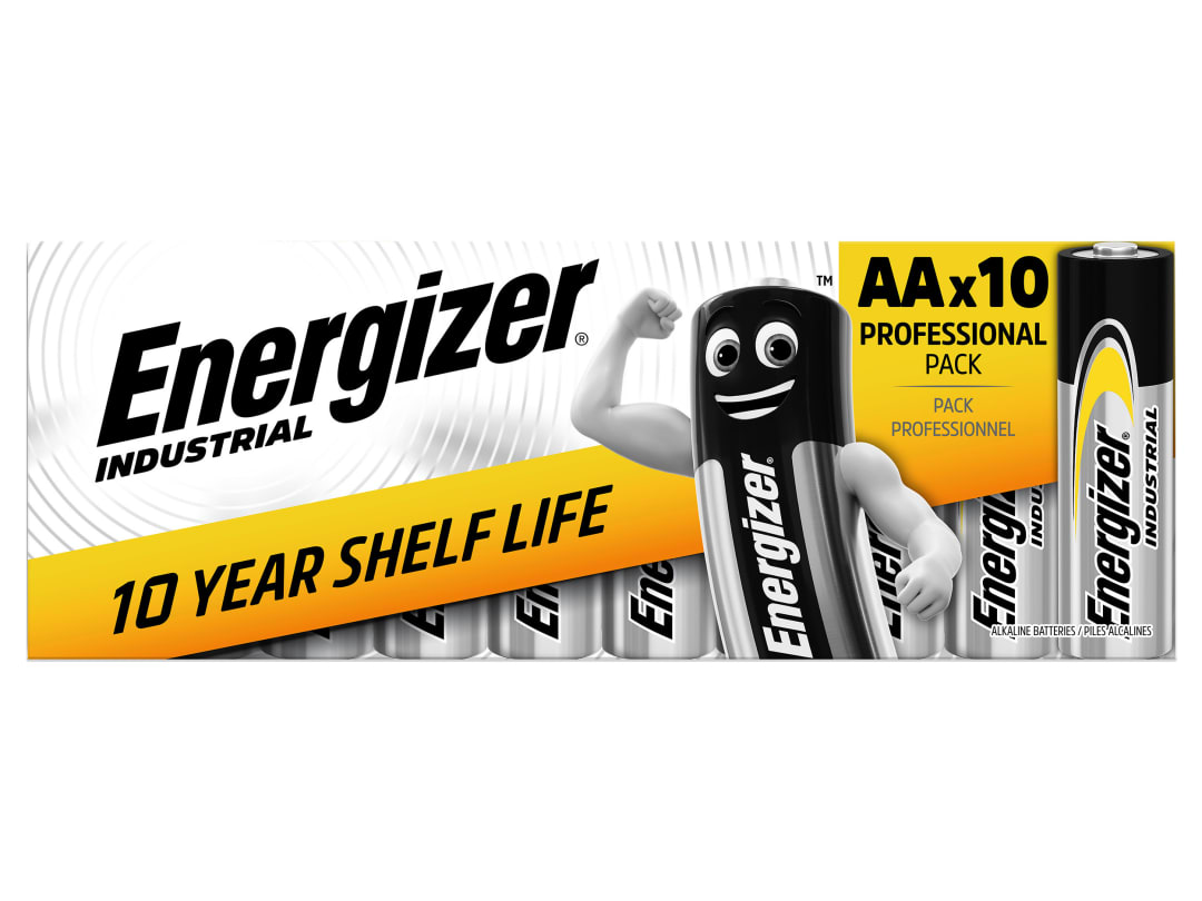 Energizer® AA Industrial Batteries (Pack 10) S6602