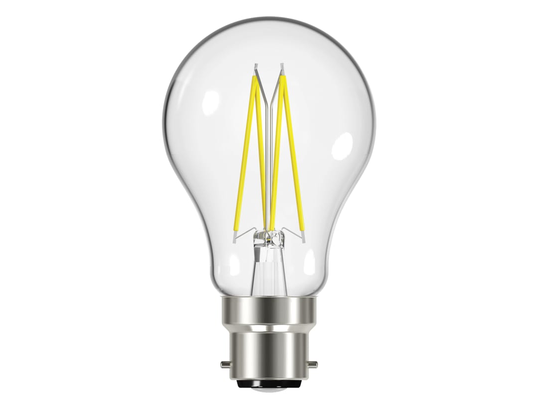 Energizer® LED BC (B22) GLS Filament Non-Dimmable Bulb, Warm White 470 lm 4W S12862