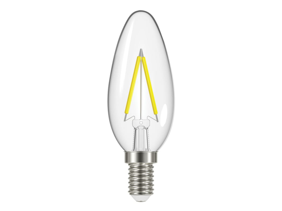 Energizer® LED SES (E14) Candle Filament Non-Dimmable Bulb, Warm White 470 lm 4W S12869