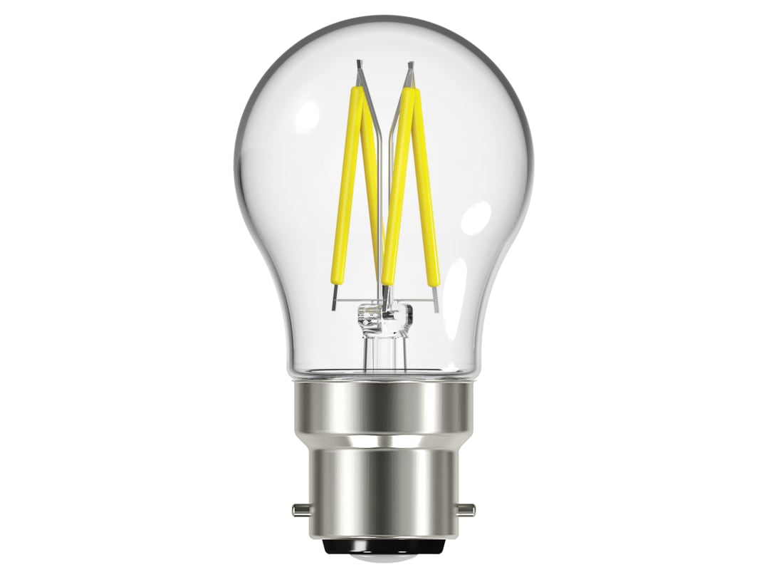 Energizer® LED BC (B22) Golf Filament Non-Dimmable Bulb, Warm White 470 lm 4W S12871