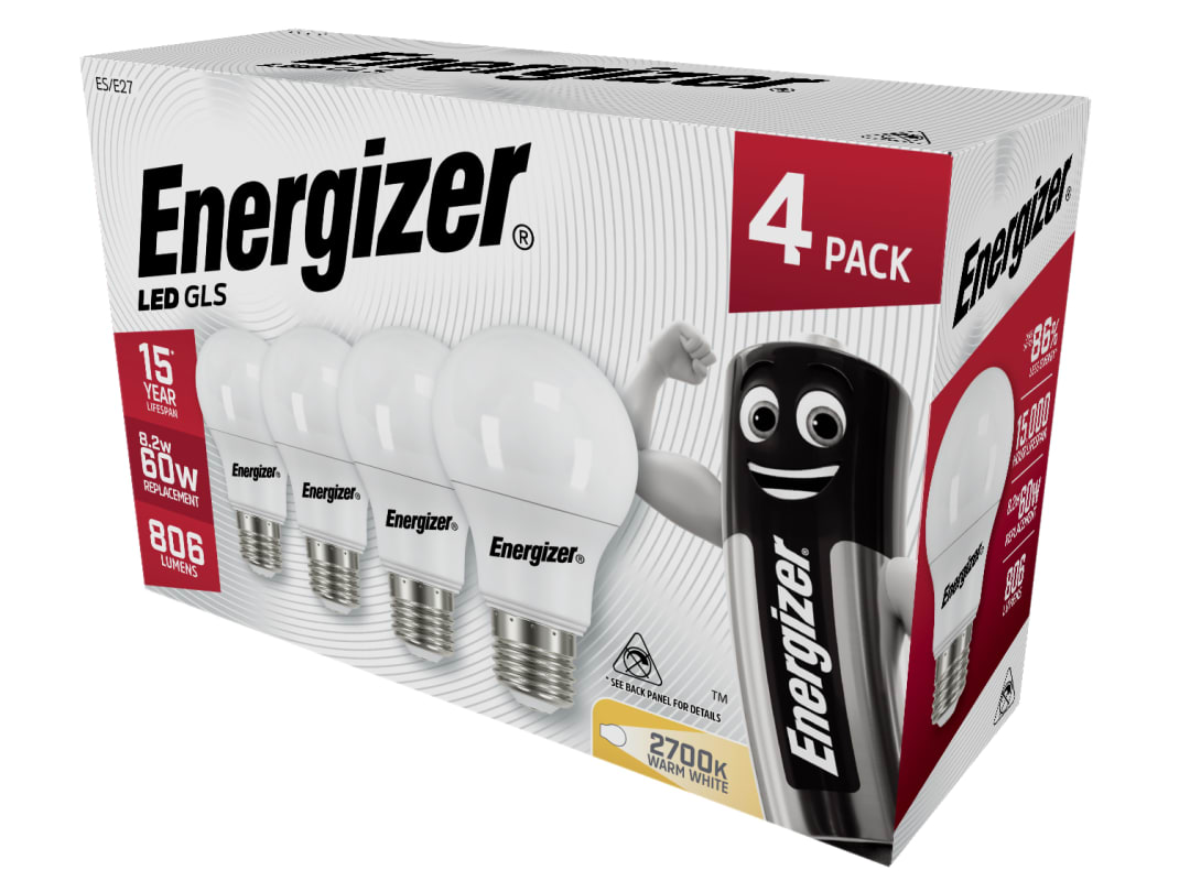 Energizer® Energizer LED Golf 806 Lumens Warm White E27 x 4 S14057 S14057
