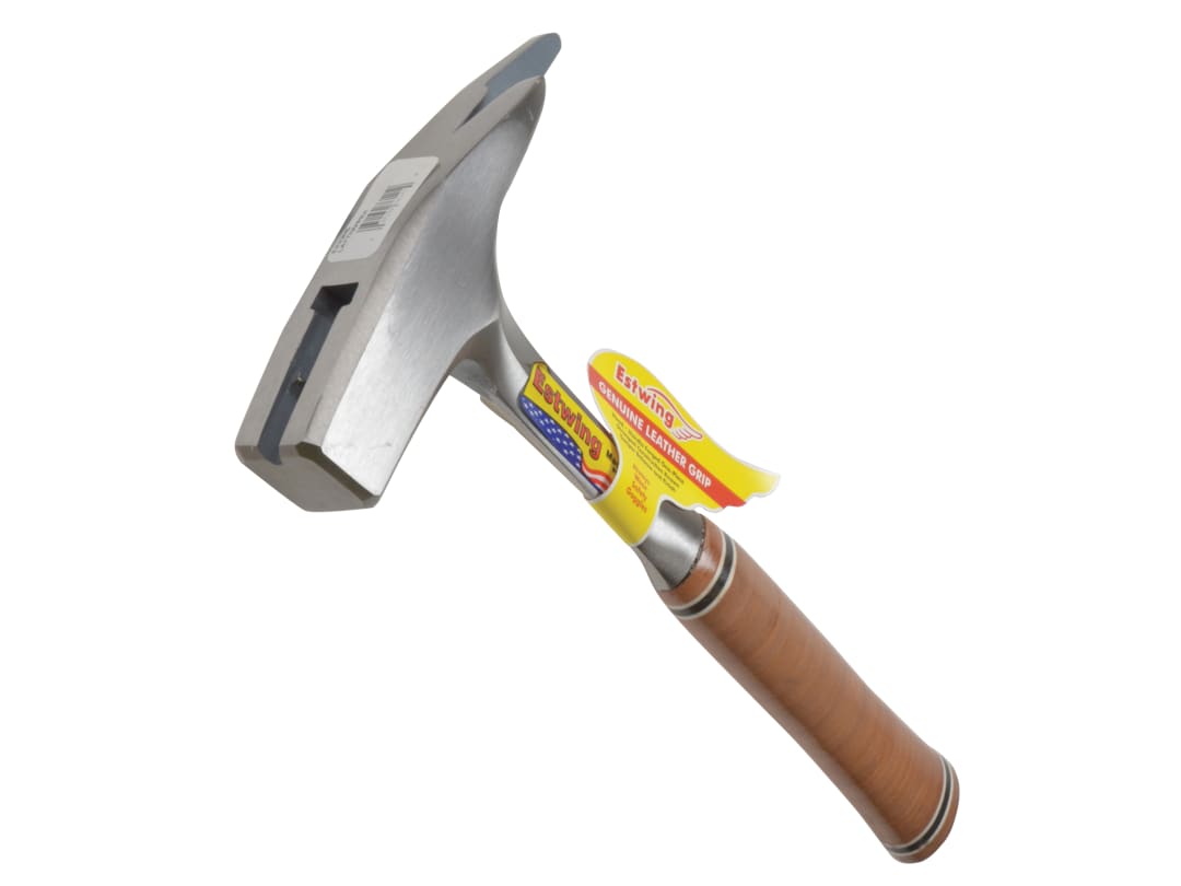 Estwing E239MS Roofer's Pick Hammer Leather Grip - Smooth Face E239MS
