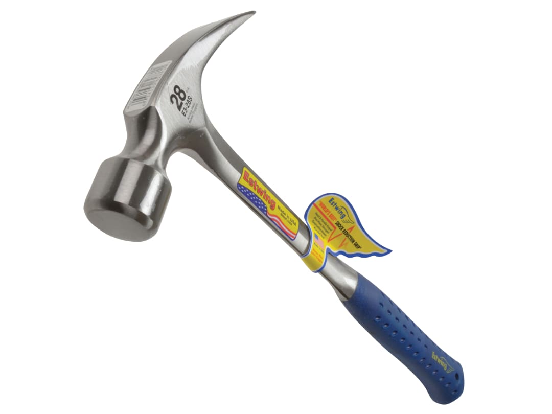 Estwing E3/28S Straight Claw Framing Hammer - Vinyl Grip 784g (28oz) E3/28S