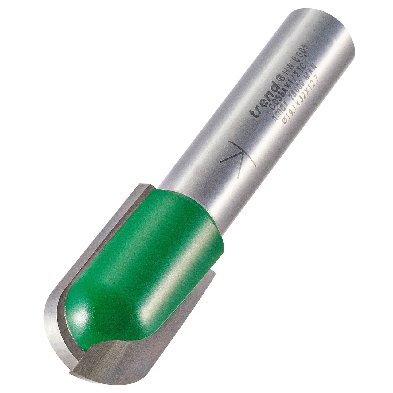 Trend Router Cutter C056AX1/2TC 9.5mm Radius x 32mm Cut x 80mm (Shank Diameter 1/2") C056AX1/2TC