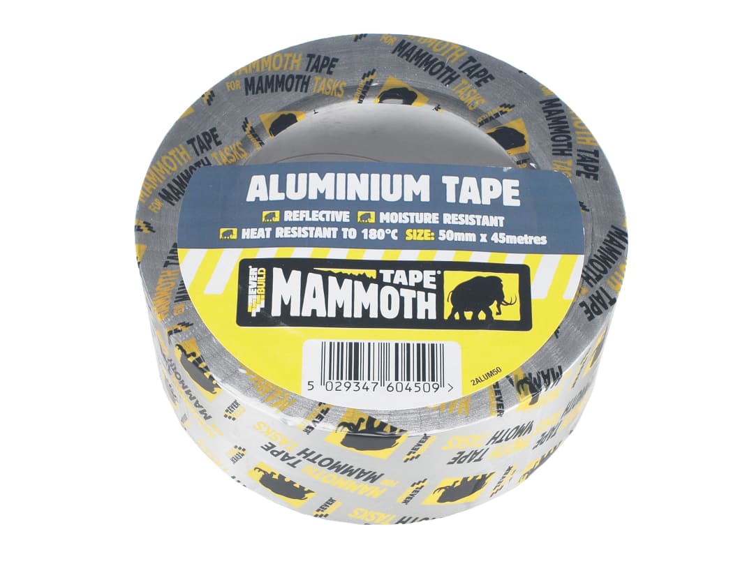 Everbuild Sika Aluminium Tape 100mm x 45m 482259