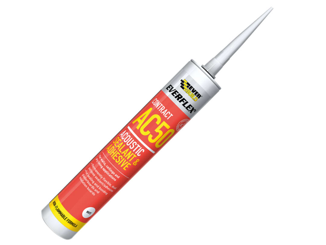 Everbuild Sika Everflex® AC50 Acoustic Sealant & Adhesive 380ml 489513
