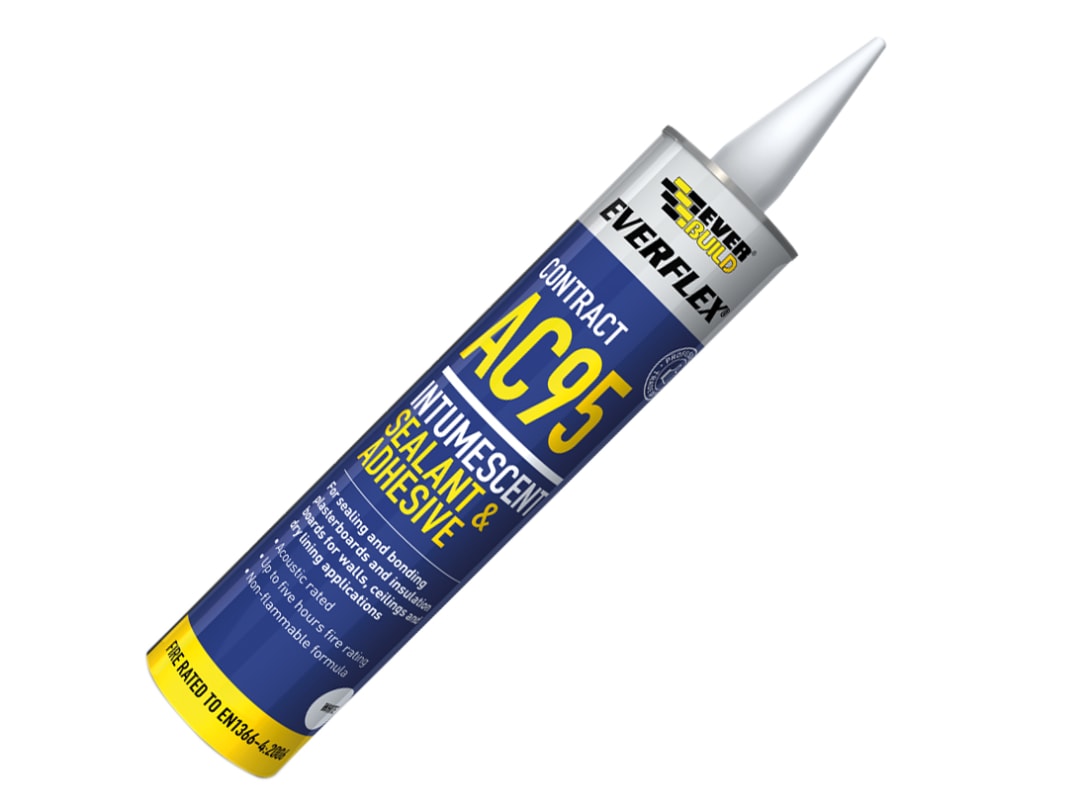 Everbuild Sika AC95 Intumescent Acoustic Sealant 900ml 486163