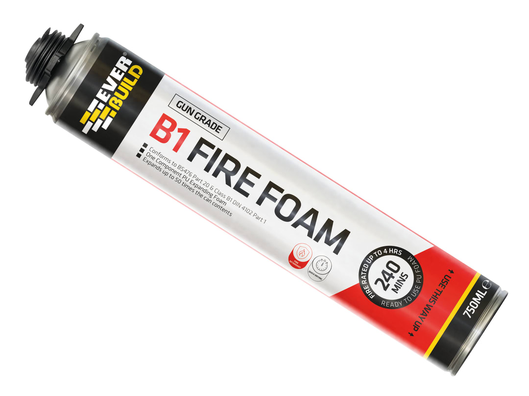 Everbuild Sika Fire Foam B1 Gun Grade Aerosol 750ml 488715