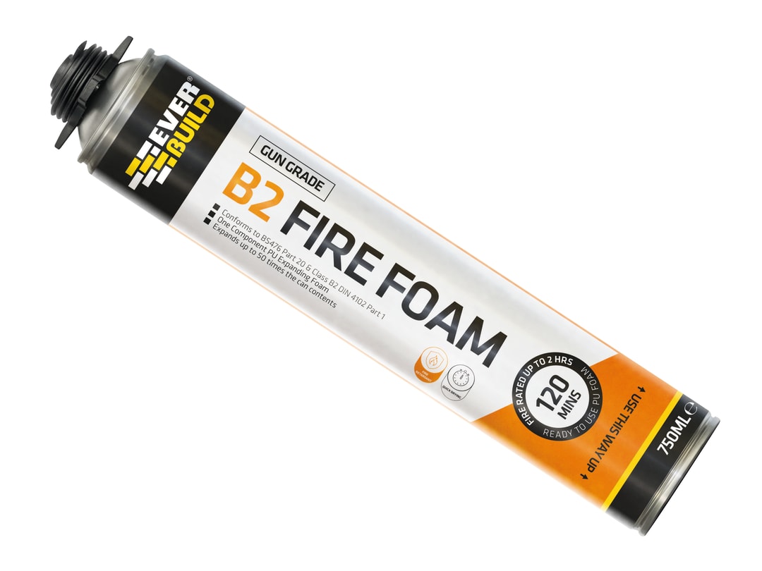 Everbuild Sika Fire Foam B2 Gun Grade Aerosol 750ml 488718