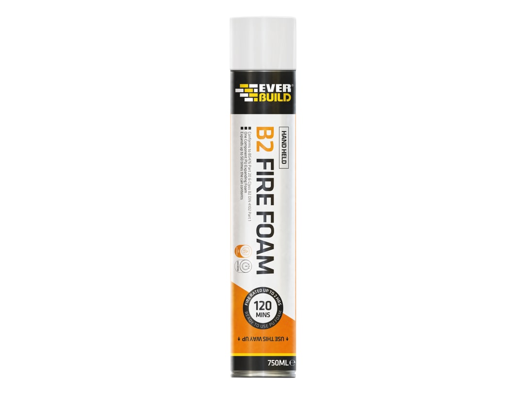 Everbuild Sika Fire Foam B2 Hand Grade Aerosol 750ml 488717