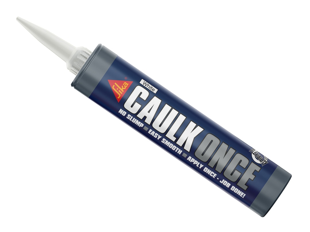 Everbuild Sika Caulk Once White 380ml 489516