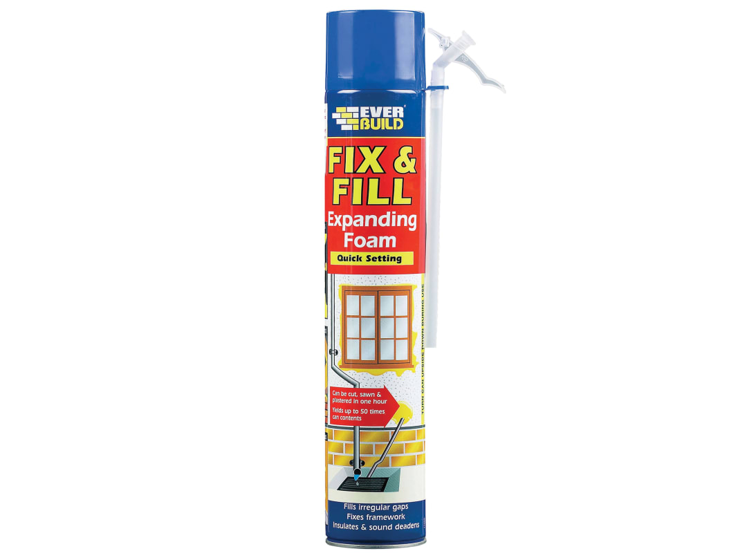 Everbuild Sika Fill & Fix Expanding Foam 750ml 817542