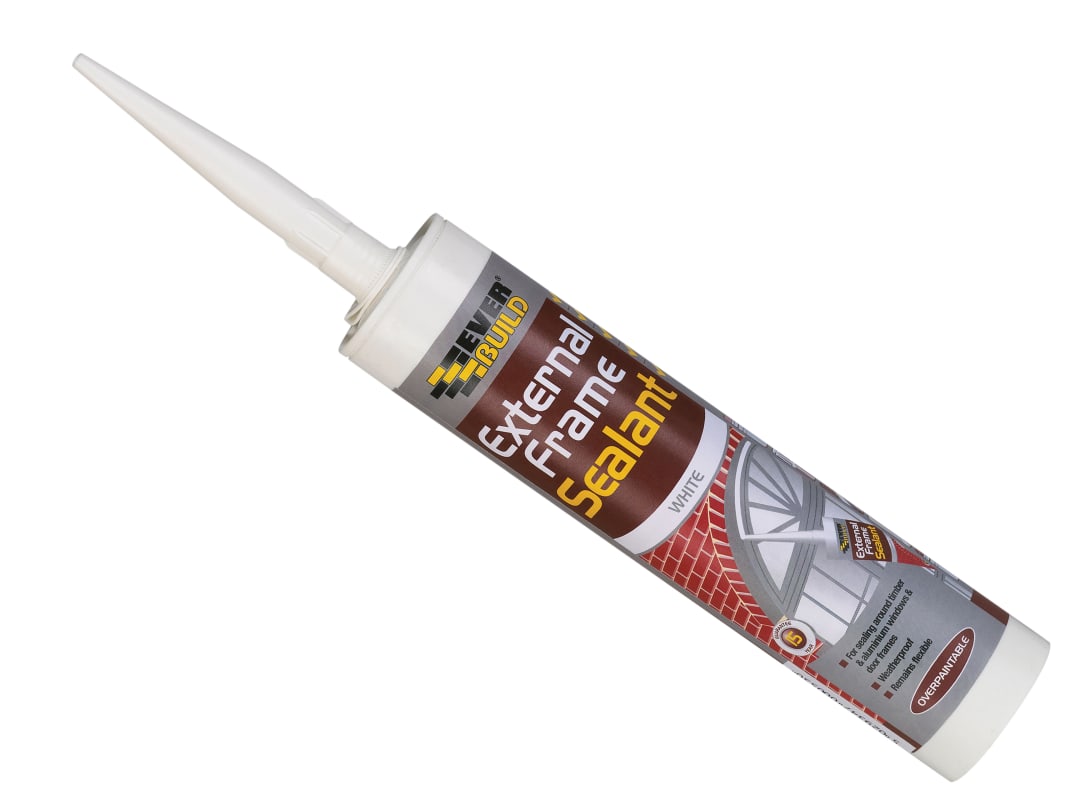 Everbuild Sika External Frame Acrylic Sealant Stone 310ml 483174
