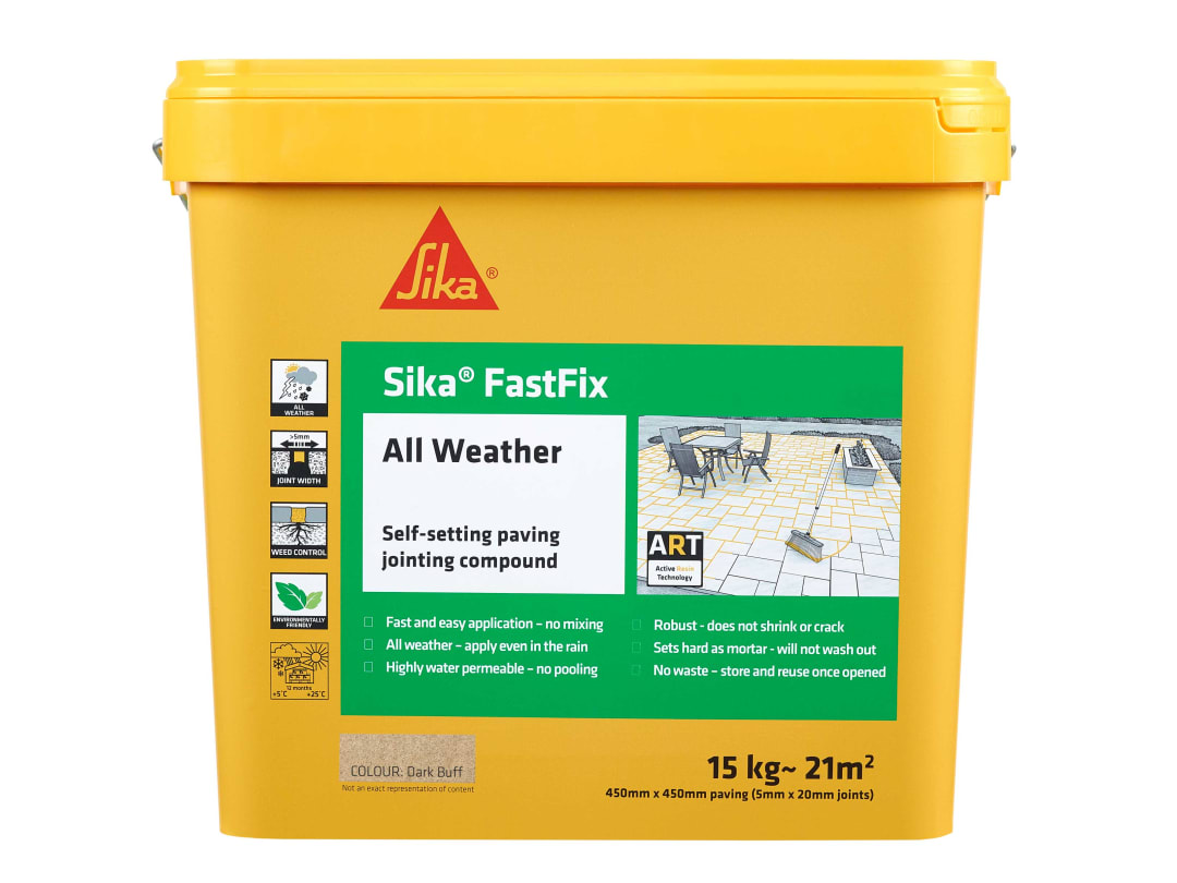 Everbuild Sika Sika® FastFix All Weather Dark Buff 15kg 669017