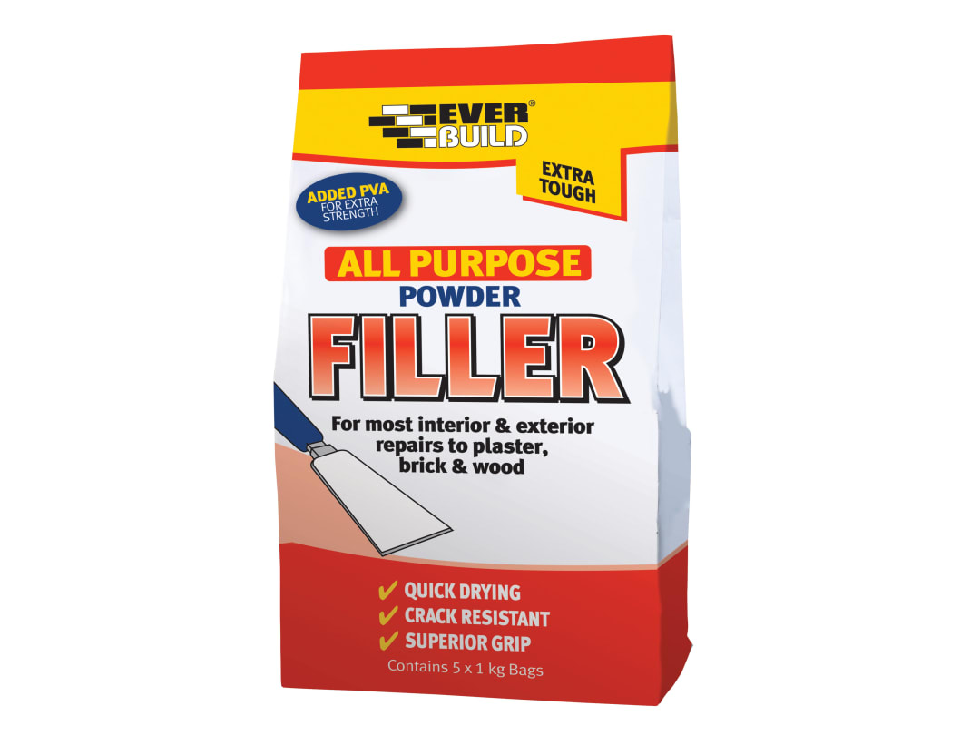 Everbuild Sika All Purpose Powder Filler 5kg 480444
