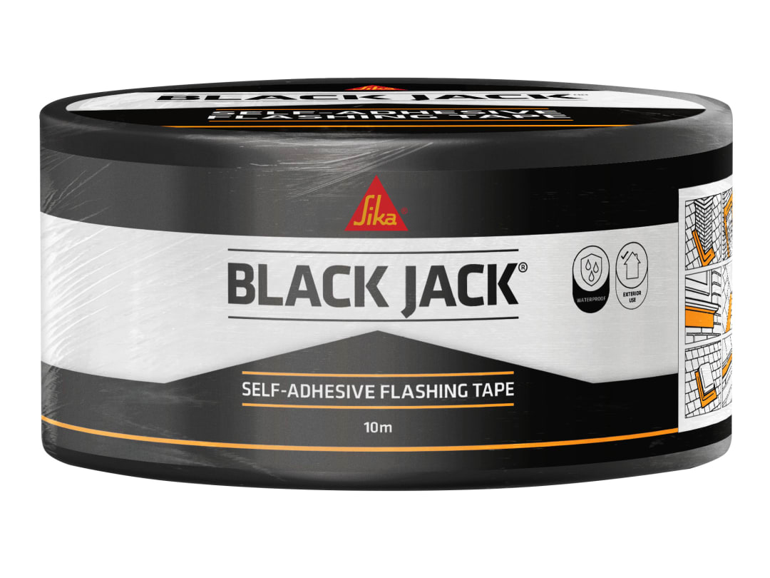 Everbuild Sika Black Jack® Flashing Tape, Trade 100mm x 10m 852562