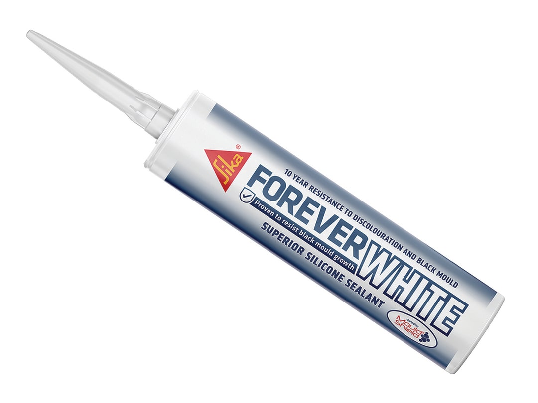 Everbuild Sika Forever White Bath Sealant White 858495