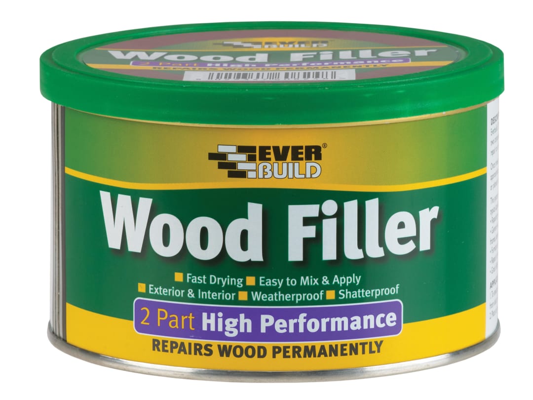 Everbuild Sika 2-Part High-Performance Wood Filler Light Stainable 1.4kg 481023