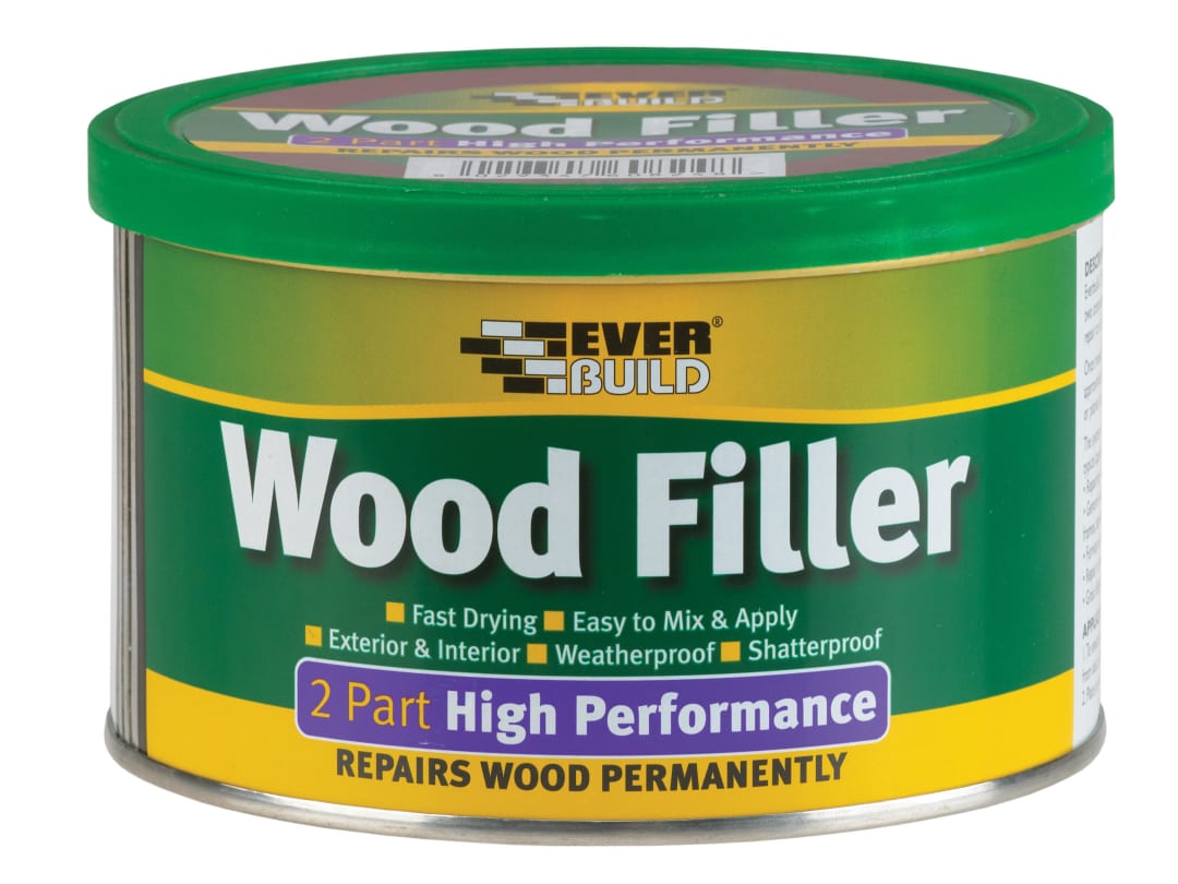 Everbuild Sika 2-Part High-Performance Wood Filler Mahogany 500g 481028