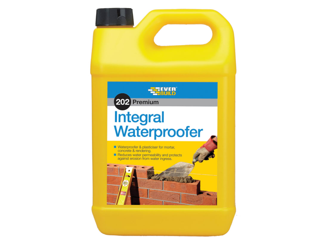 Everbuild Sika 202 Integral Liquid Waterproofer 5 litre 877539