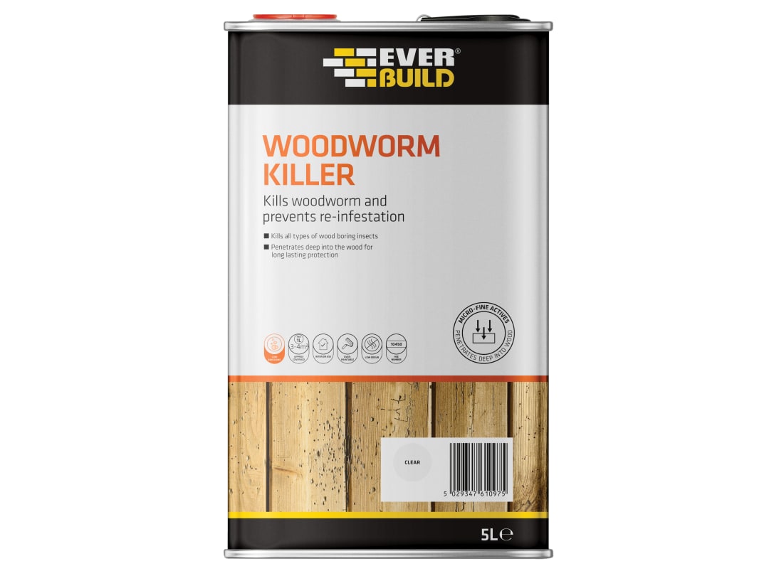 Everbuild Sika Woodworm Killer 5 litre 483790