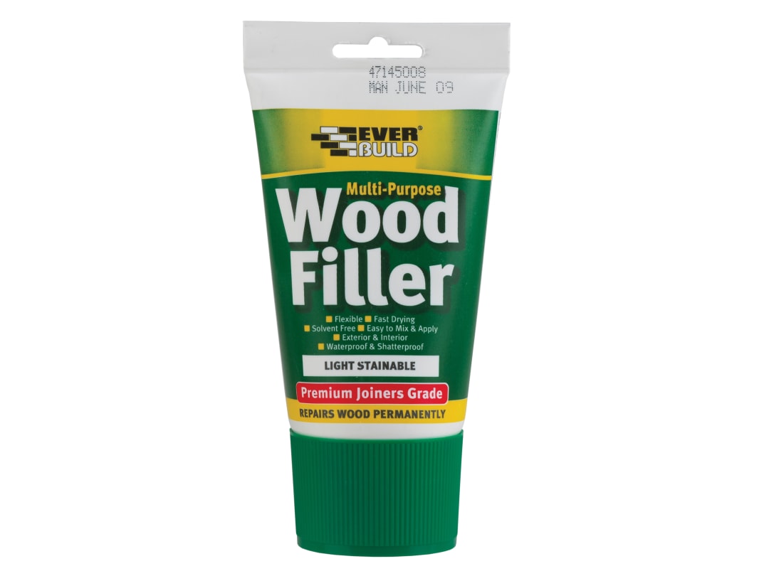 Everbuild Sika Multipurpose Premium Joiners Grade Wood Filler Light Stainable 100ml 480449