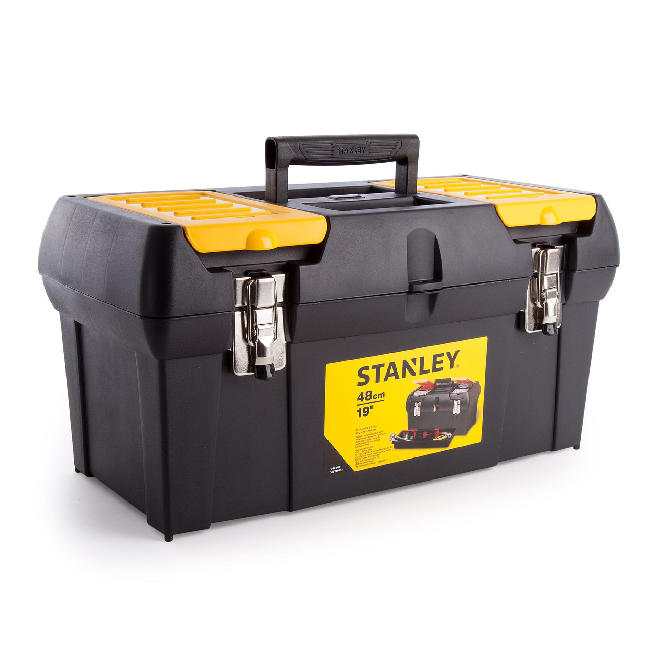 Stanley 1-92-066 Toolbox with Tote Tray 19 Inch / 48cm 1-92-066