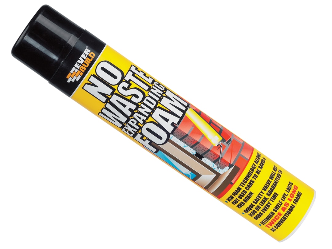 Everbuild Sika No Waste Expanding Foam 750ml 484704