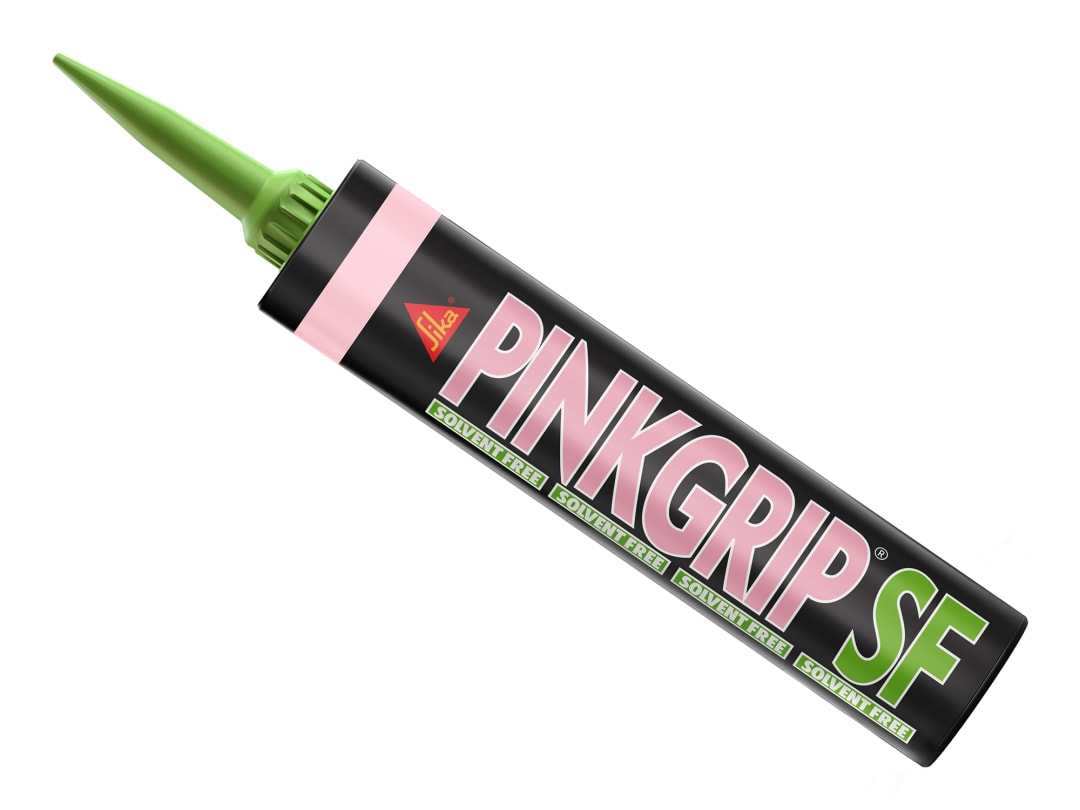 Everbuild Sika Pinkgrip Solvent-Free Cartridge 380ml 486023
