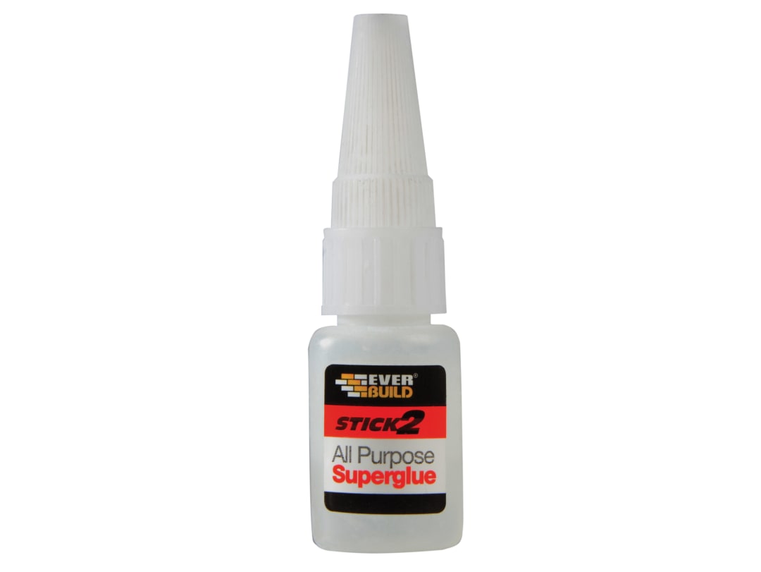 Everbuild Sika Stick 2 All Purpose Superglue Bottle 5g 483374