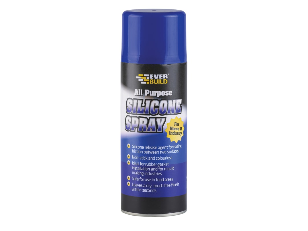 Everbuild Sika All Purpose Silicone Spray 400ml 484813