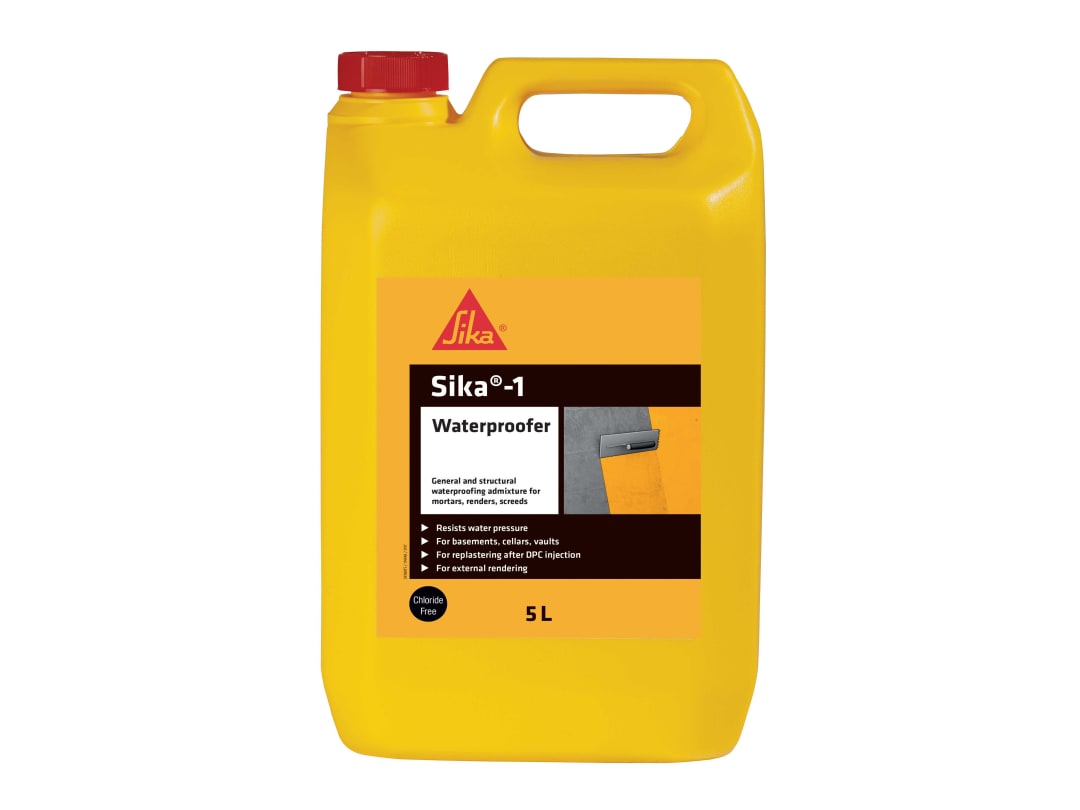 Everbuild Sika Sika-1 Waterproofer 5 litre 114448