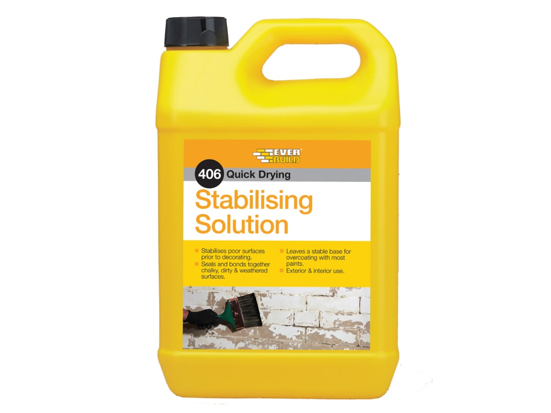 Everbuild Sika 406 Stabilising Solution 5 litre 483195