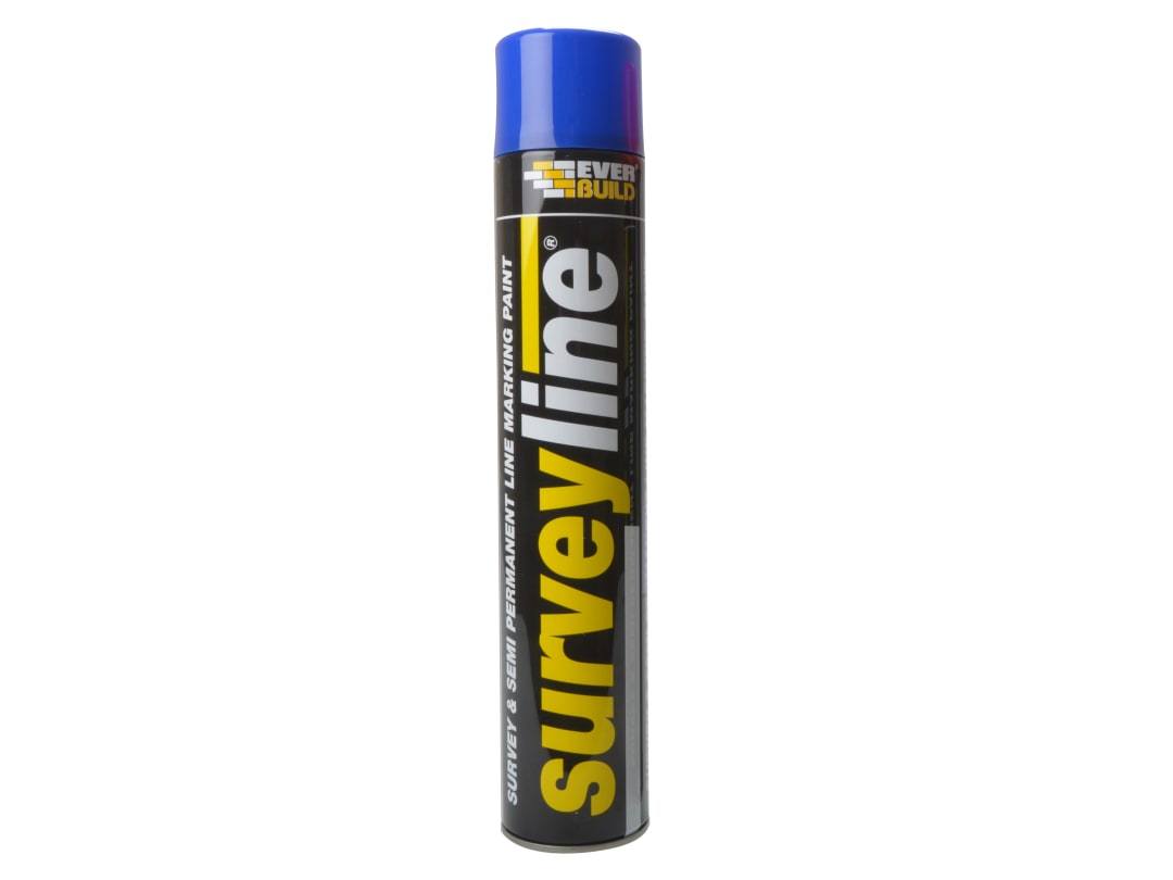 Everbuild Sika Survey Line® Marker Spray Blue 700ml 490207