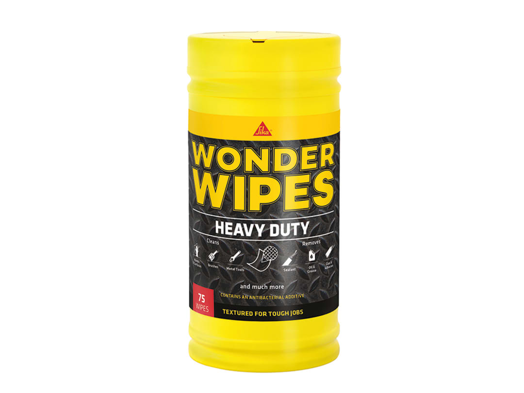 Everbuild Sika Heavy-Duty Wonder Wipes (Tub 75) 467443