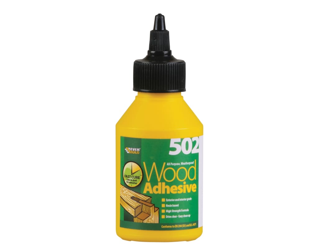 Everbuild Sika 502 All Purpose Waterproof Wood Adhesive 125ml 483366