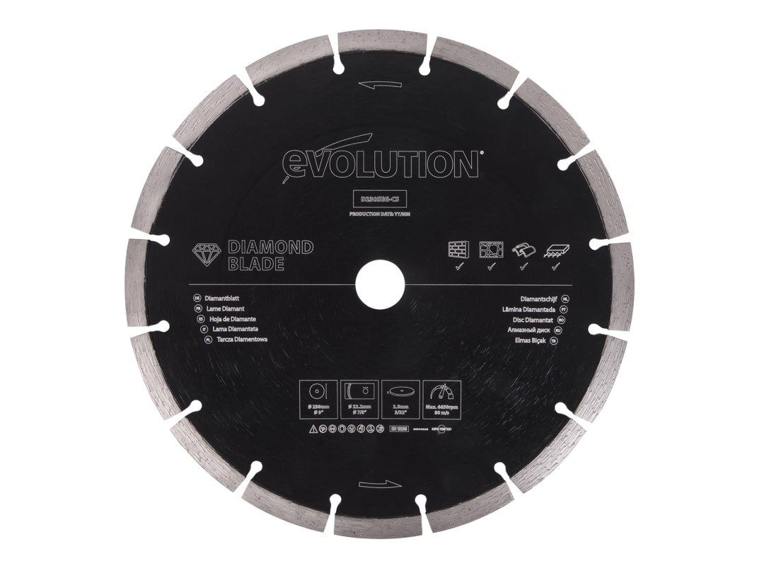 Evolution General Purpose Diamond Blade 230 x 22.2mm D230SEG-CS