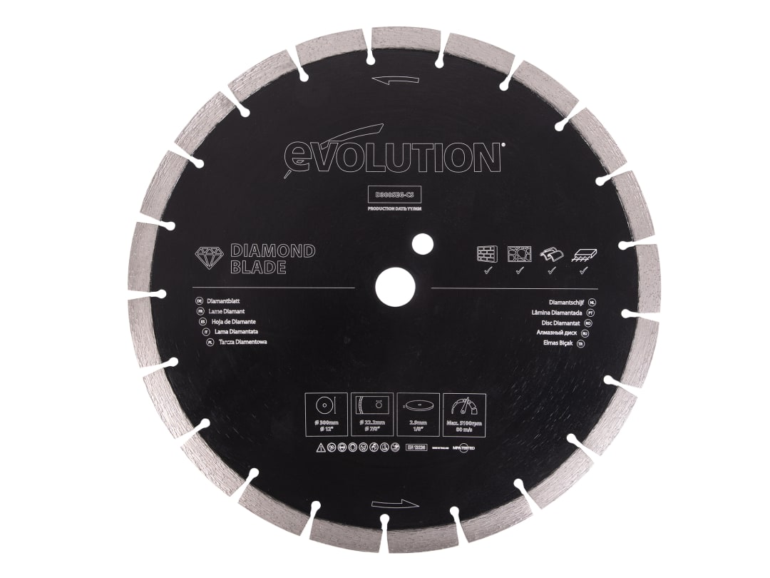 Evolution General Purpose Diamond Blade 300 x 22.2mm D300SEG-CS