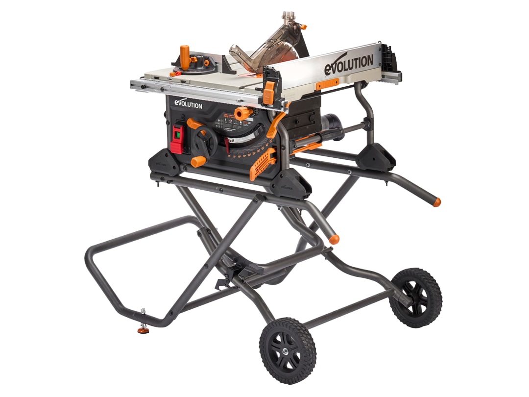 Evolution R255TBL Portable Table Saw with Stand 240V 1650W 119-0006