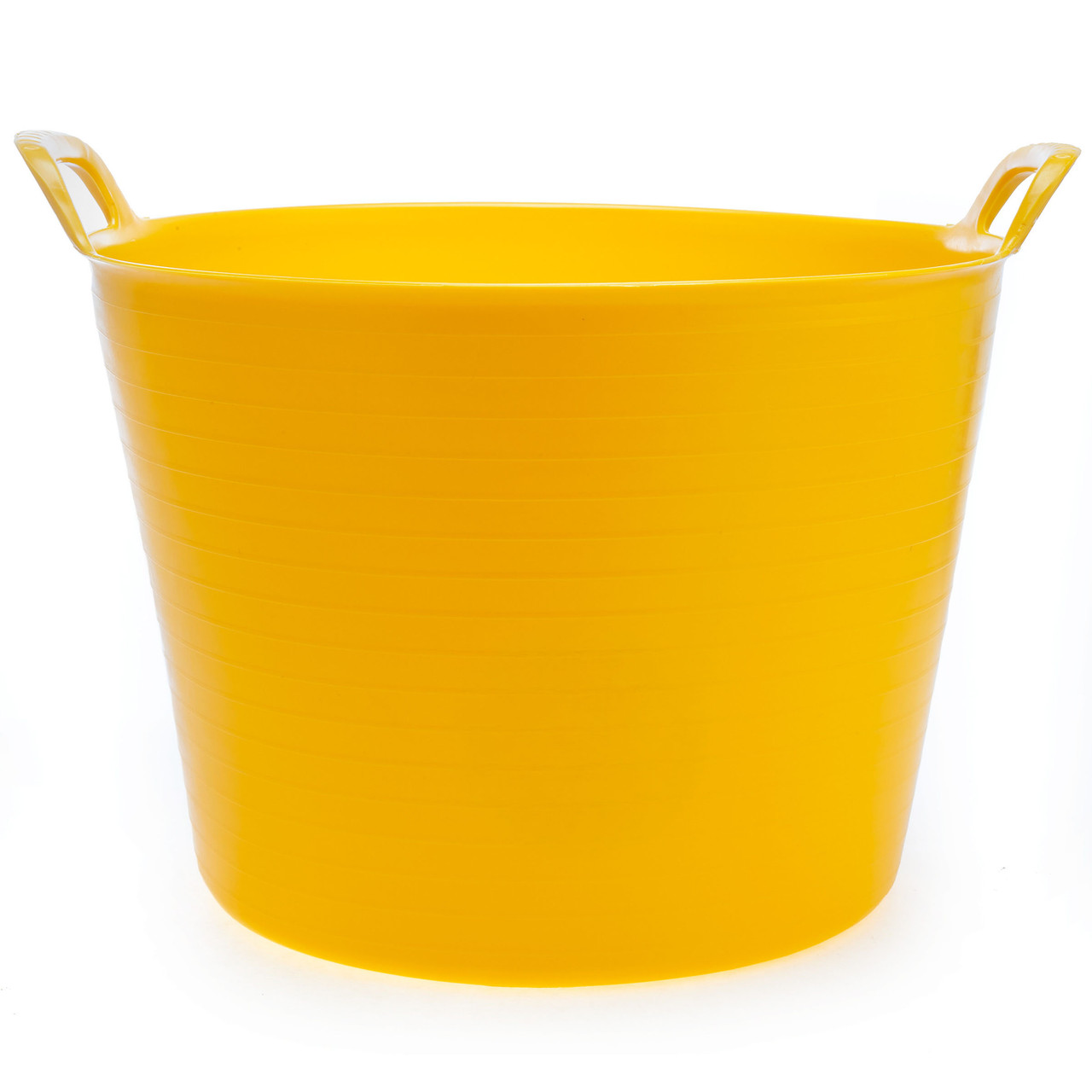 Image of Xtrade X0900251 Yellow Recycled Plastic Flexi-Tub 42L X0900251