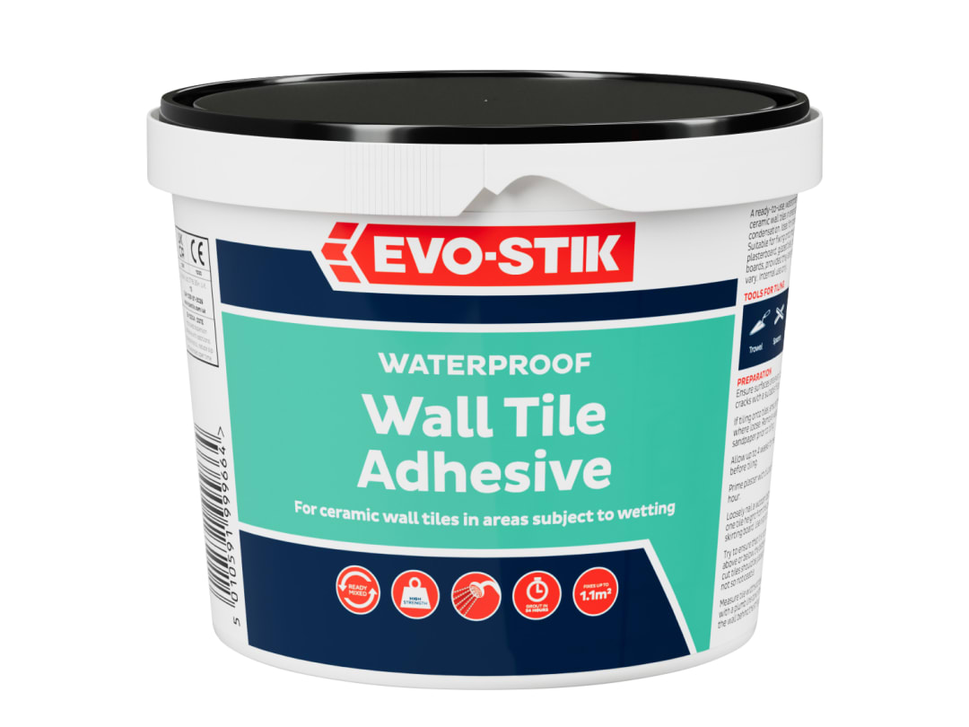 EVO-STIK Waterproof Wall Tile Adhesive 1 litre 30811582