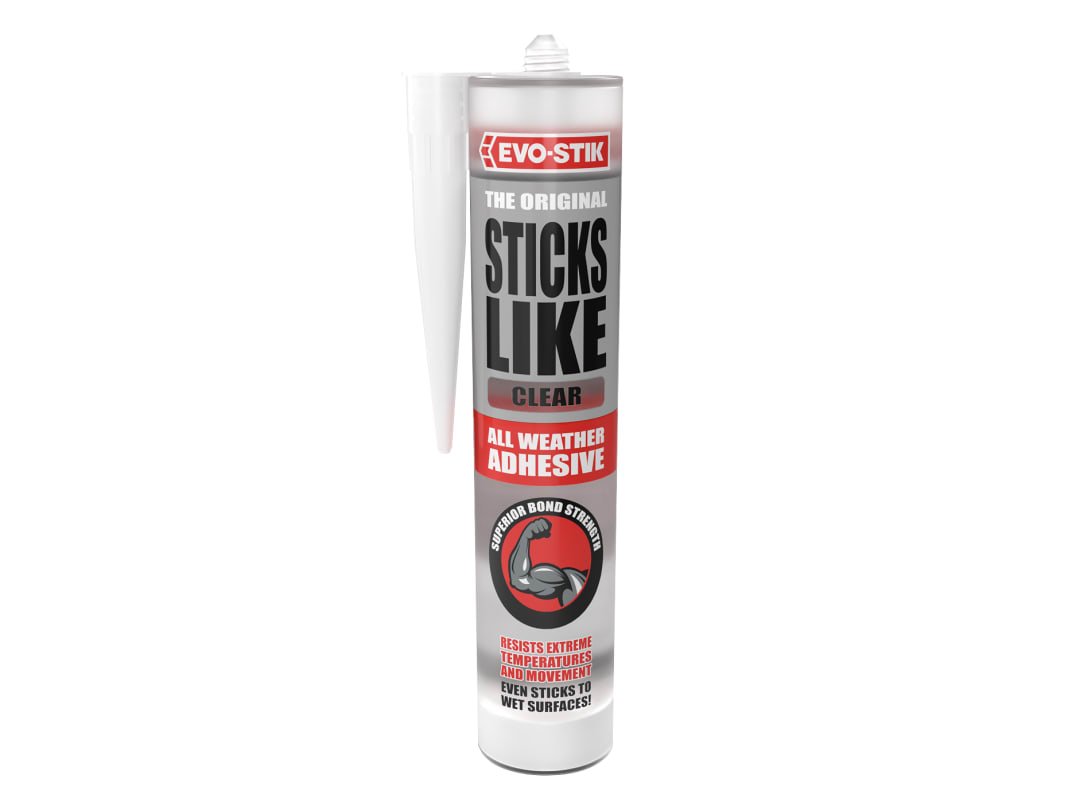 EVO-STIK Sticks Like Adhesive Clear 290ml 30614756 30614756